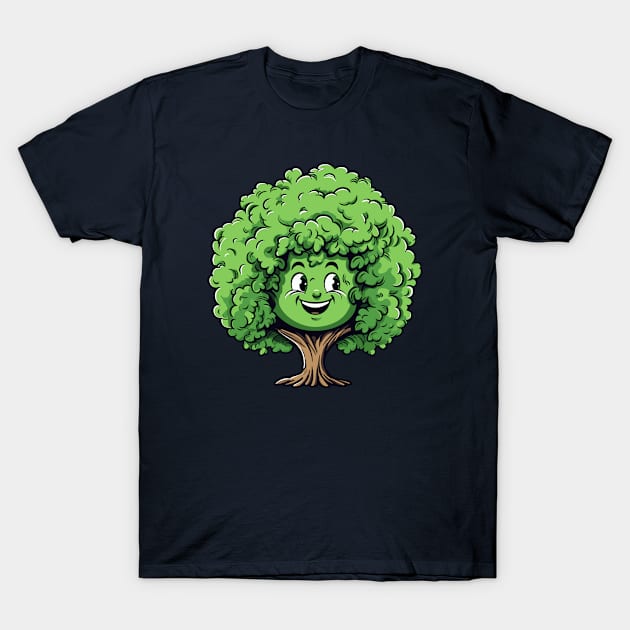 Afro Tree T-Shirt by Mad Swell Designs